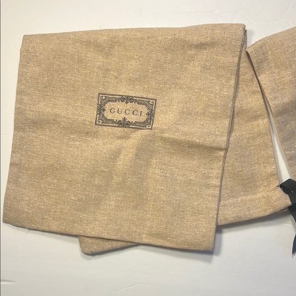 Gucci Beige Dust Bags Set of Two - Picture 9 of 14